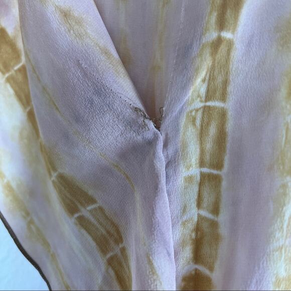 Hale Bob Cabana Tie dye Beaded Blouse Medium - Picture 7 of 7